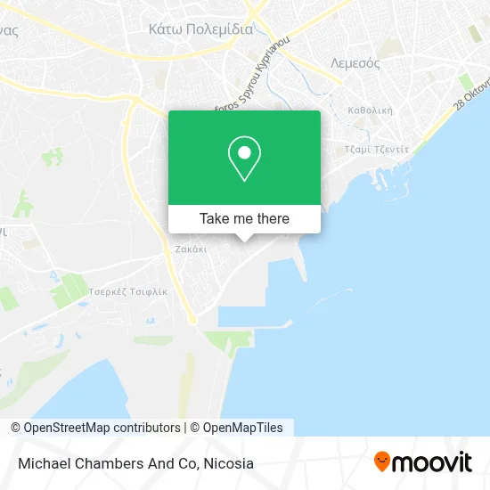 Michael Chambers And Co map