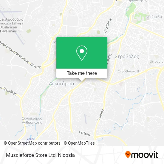 Muscleforce Store Ltd map