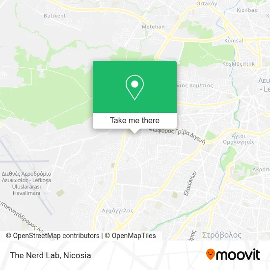 The Nerd Lab map