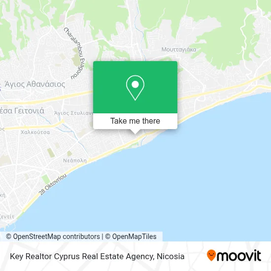 Key Realtor Cyprus Real Estate Agency map
