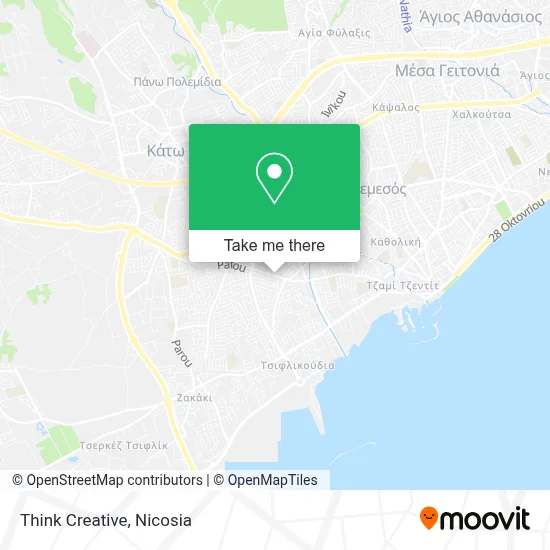 Think Creative map