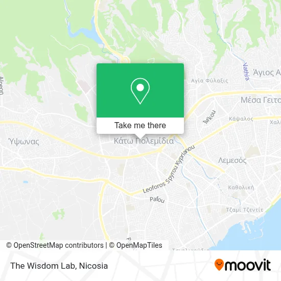 The Wisdom Lab map