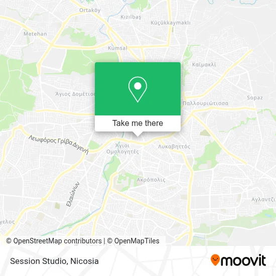 Session Studio map