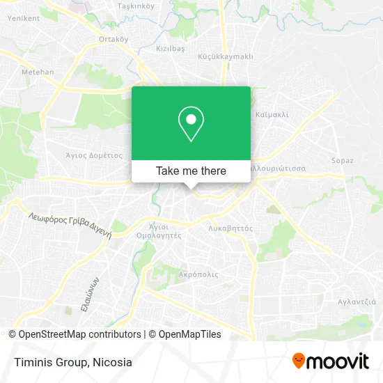 Timinis Group map