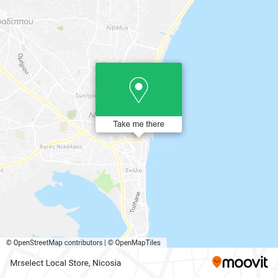 Mrselect Local Store map