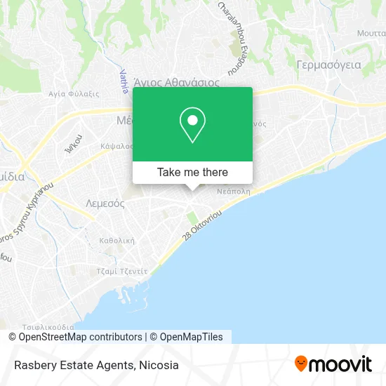 Rasbery Estate Agents map
