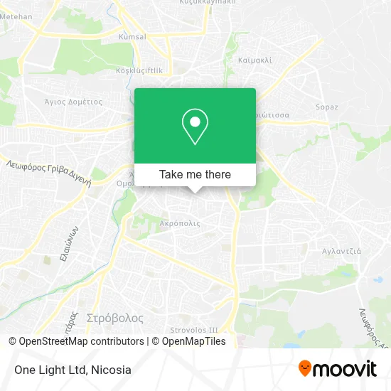 One Light Ltd map