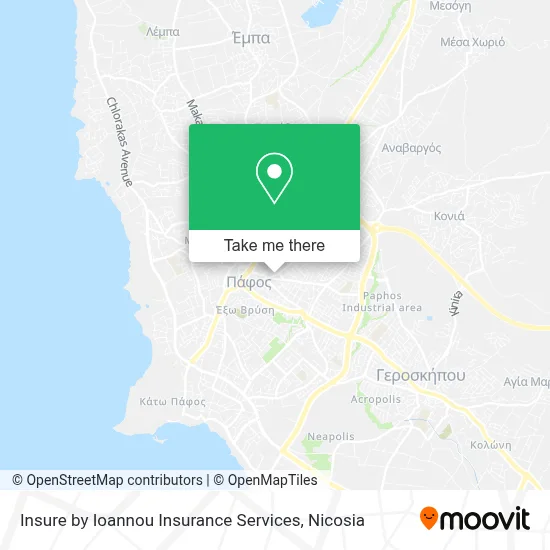 Insure by Ioannou Insurance Services map