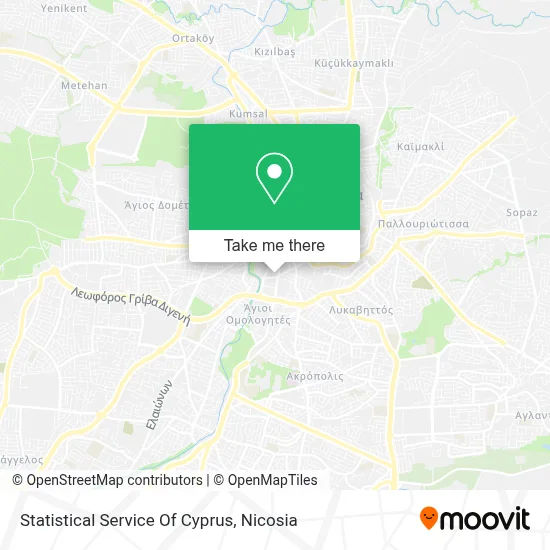 Statistical Service Of Cyprus map
