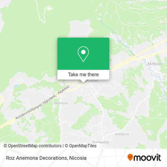 Roz Anemona Decorations map