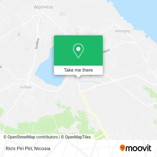 Rio's Piri Piri map