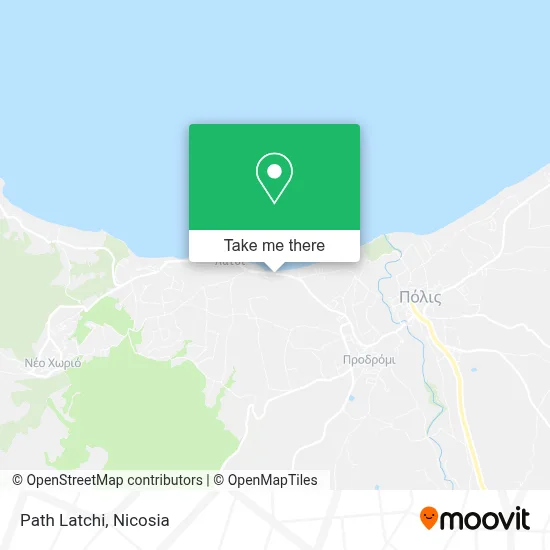 Path Latchi map