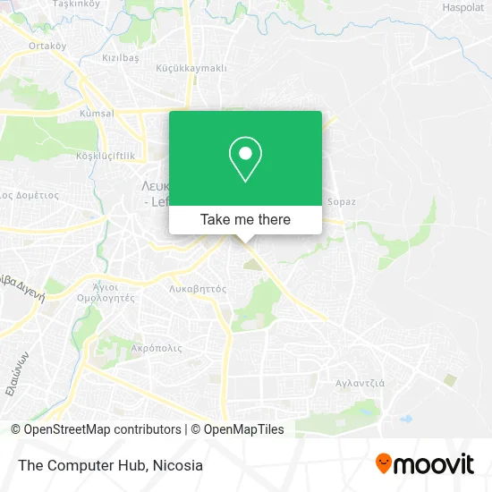 The Computer Hub map