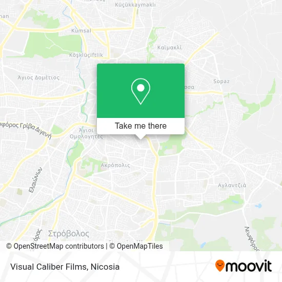 Visual Caliber Films map