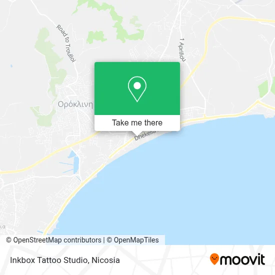 Inkbox Tattoo Studio map