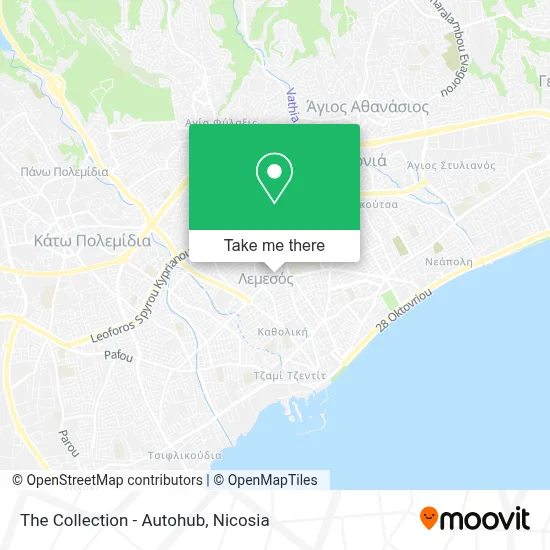 The Collection - Autohub map