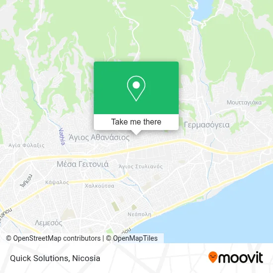 Quick Solutions map
