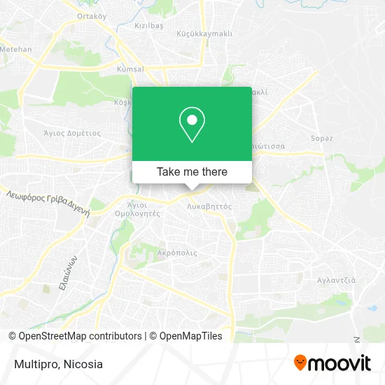 Multipro map