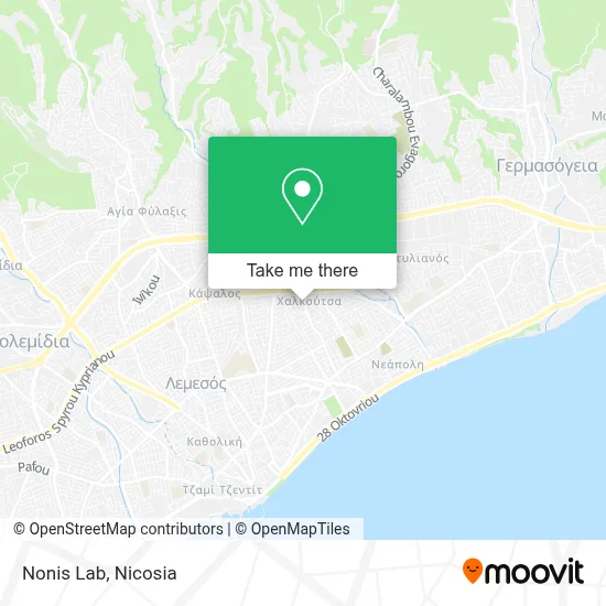 Nonis Lab map