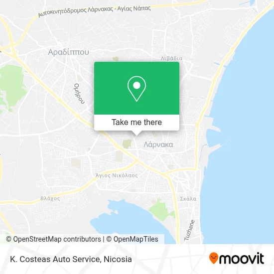 K. Costeas Auto Service map