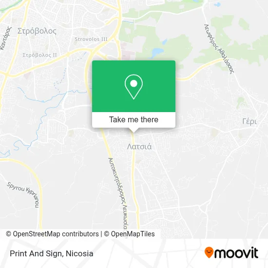 Print And Sign map