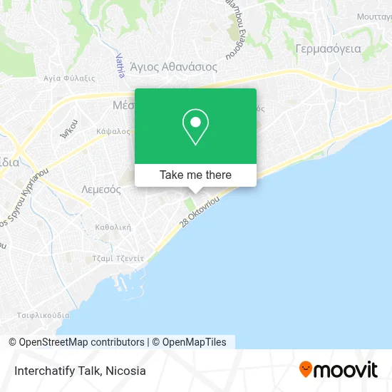 Interchatify Talk map