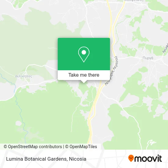 Lumina Botanical Gardens map
