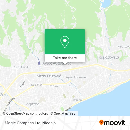 Magic Compass Ltd map