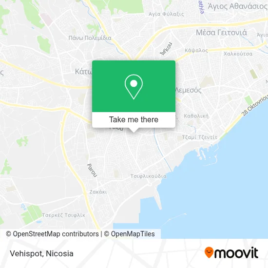 Vehispot map