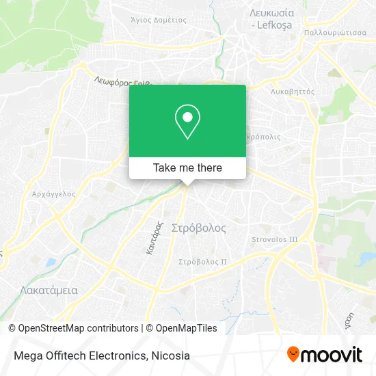 Mega Offitech Electronics map