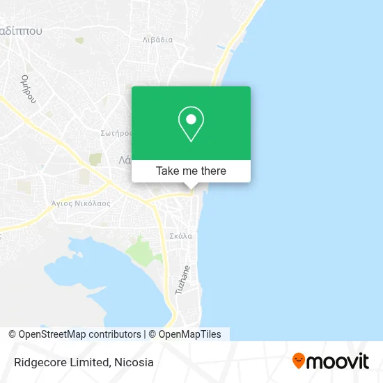 Ridgecore Limited map