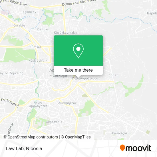 Law Lab map