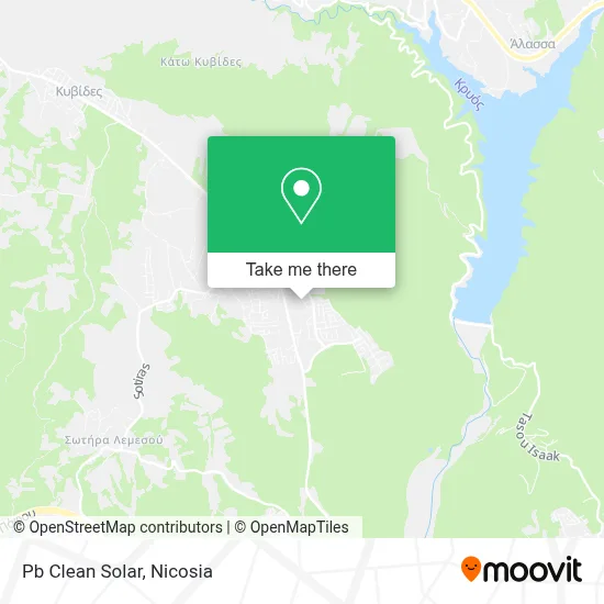 Pb Clean Solar map