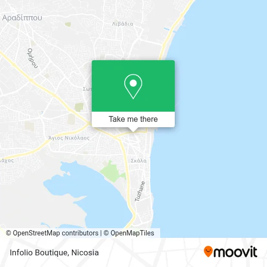 Infolio Boutique map