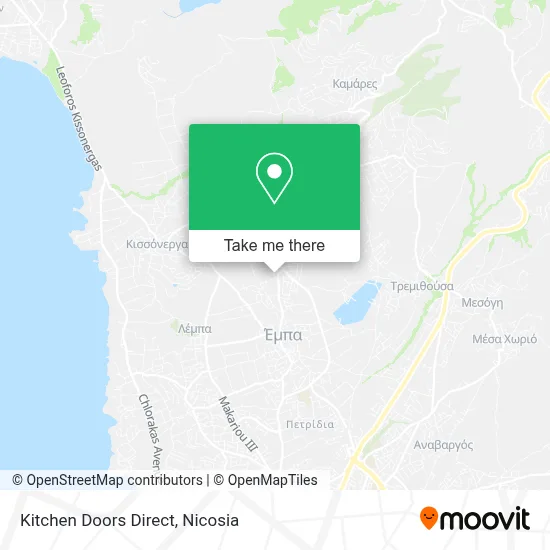 Kitchen Doors Direct map