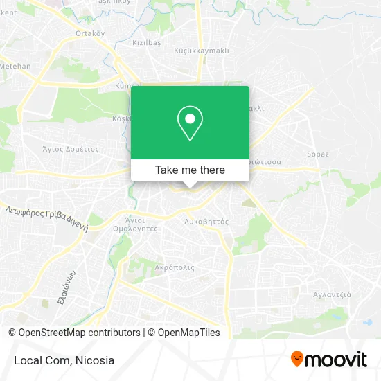 Local Com map
