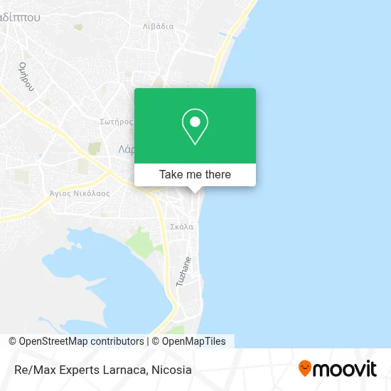 Re/Max Experts Larnaca map