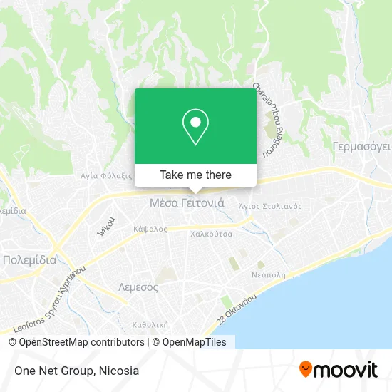 One Net Group map