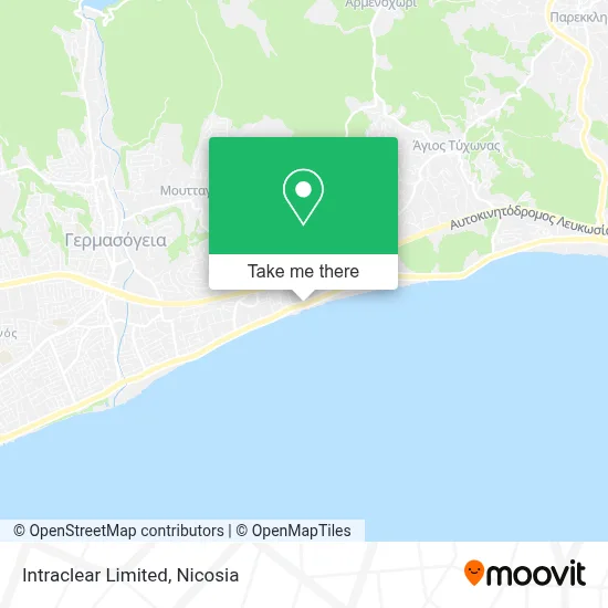 Intraclear Limited map