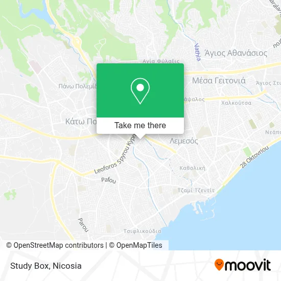 Study Box map