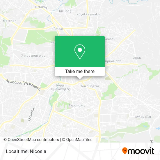 Localtime map