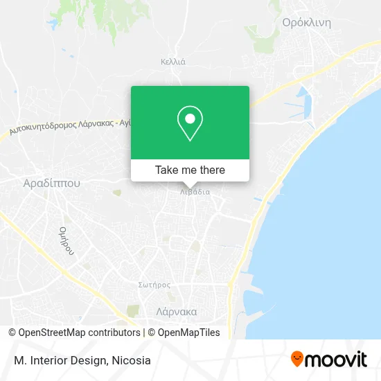 M. Interior Design map