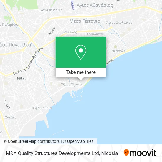 M&A Quality Structures Developments Ltd map