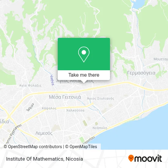 Institute Of Mathematics map