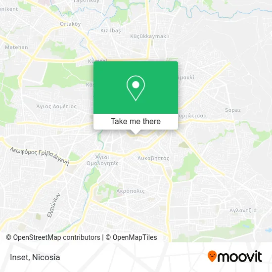 Inset map