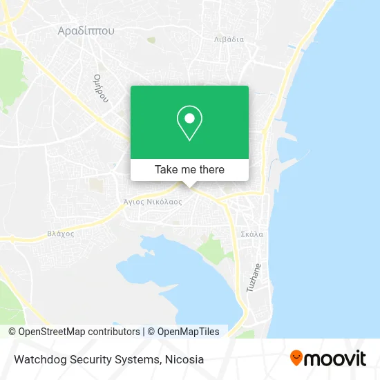 Watchdog Security Systems map