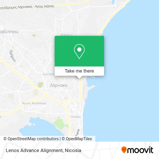 Lenos Advance Alignment map