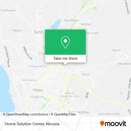 Home Solution Center map