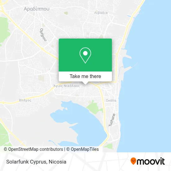 Solarfunk Cyprus map