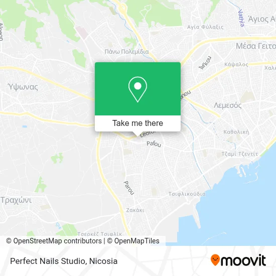 Perfect Nails Studio map